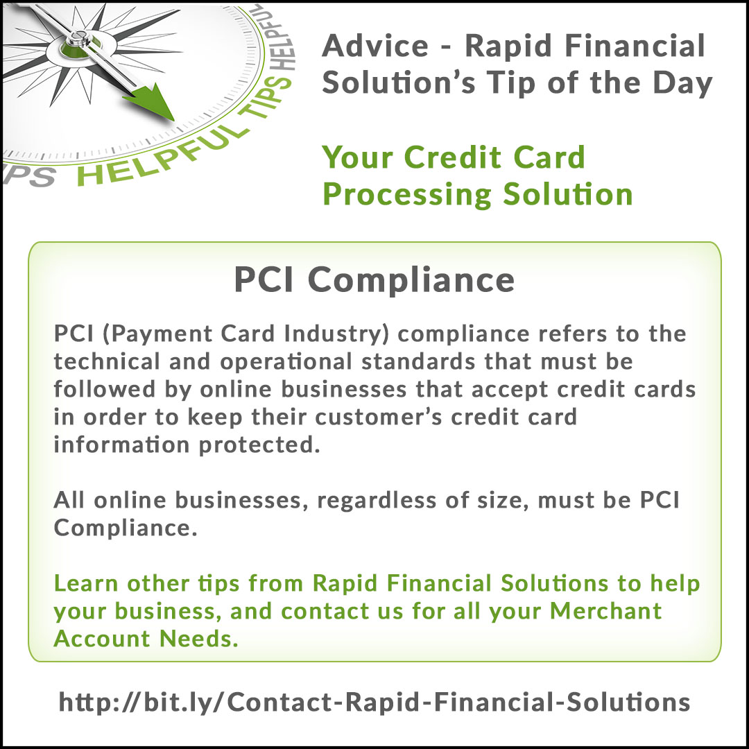 What does it mean to be PCI compliant?